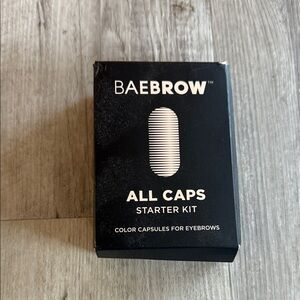 Baebrow all caps starter kit - light brown